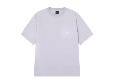 HUF Script Pocket Tee "Dust Purple"