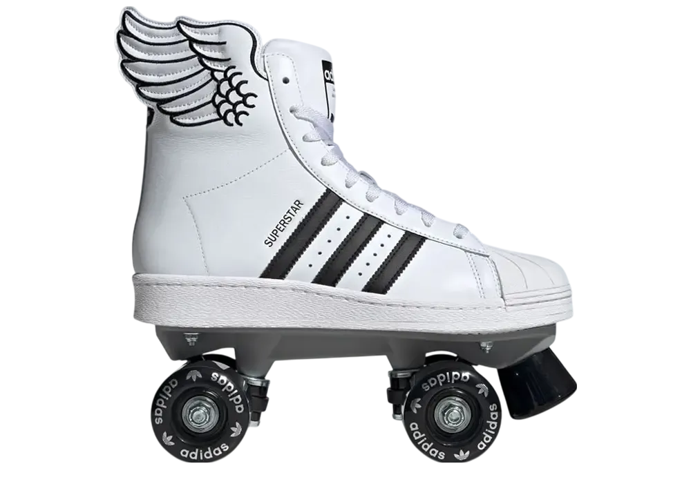 Jeremy Scott × adidas Superstar 82 Roller Skates "Footwear White/Core Black"