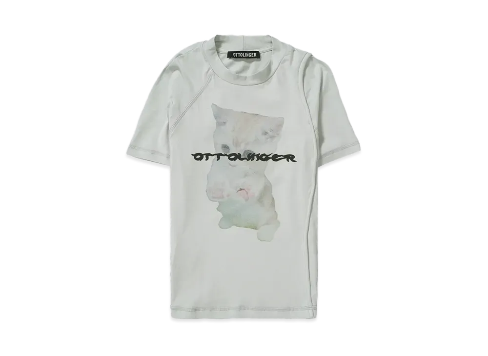 OTTOLINGER Deconstructed T- Shirt "GRAY"