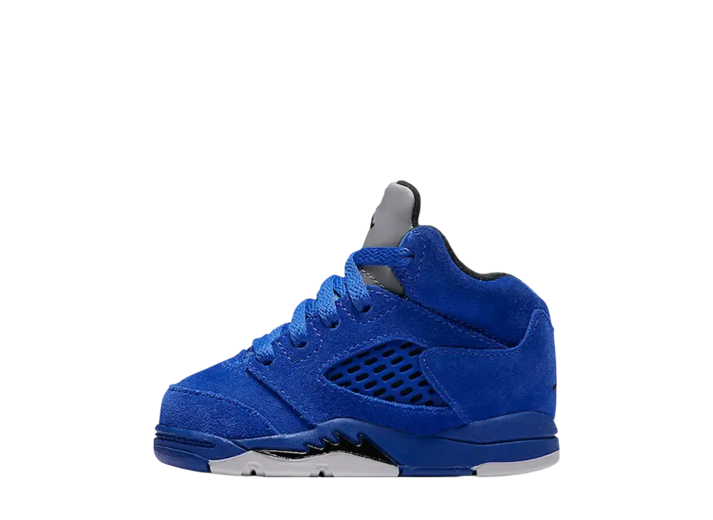 ナイキ TD エアジョーダン5 レトロ "ブルースウェード" (キッズ)