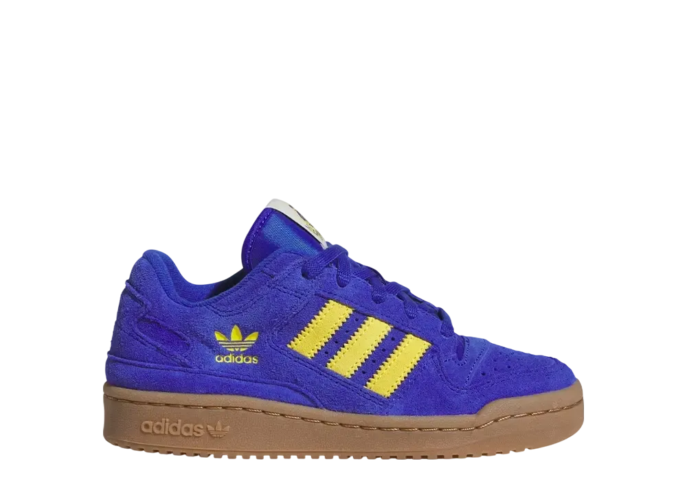 adidas GS Forum Low CL "Semi Lucid Blue/Yellow/Gum"