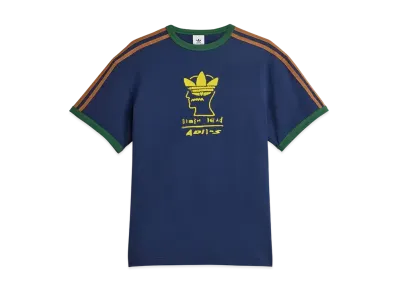 adidas x Brain Dead Tee "Collegiate Navy"