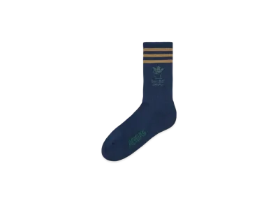 adidas x Brain Dead Sock "Collegiate Navy/Brown Desert/Amazon Green"
