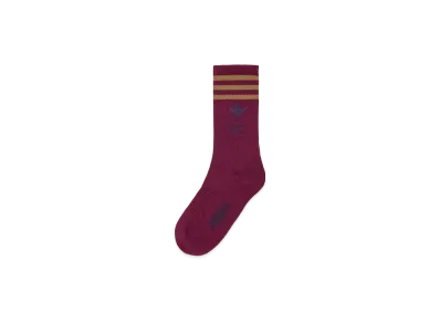 adidas x Brain Dead Sock "Amazon Red/Brown Desert/Collegiate Navy"
