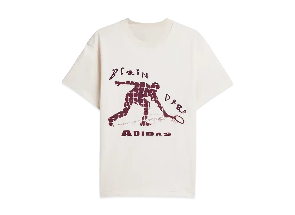 adidas x Brain Dead Tee "Wonder White"