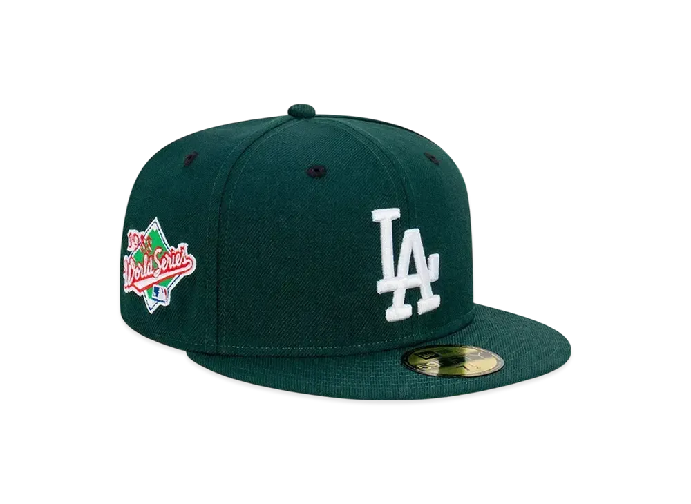 NEW ERA 59Fifty MLB World Series Los Angeles Dodgers "Dark Green"