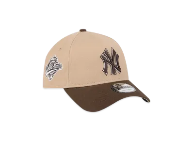NEW ERA 9Forty A-Frame MLB World Series New York Yankees "Camel/Walnut"