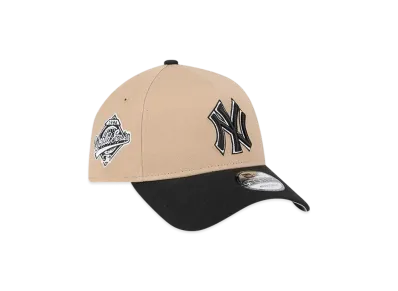 NEW ERA 9Forty A-Frame MLB World Series New York Yankees "Camel/Black"