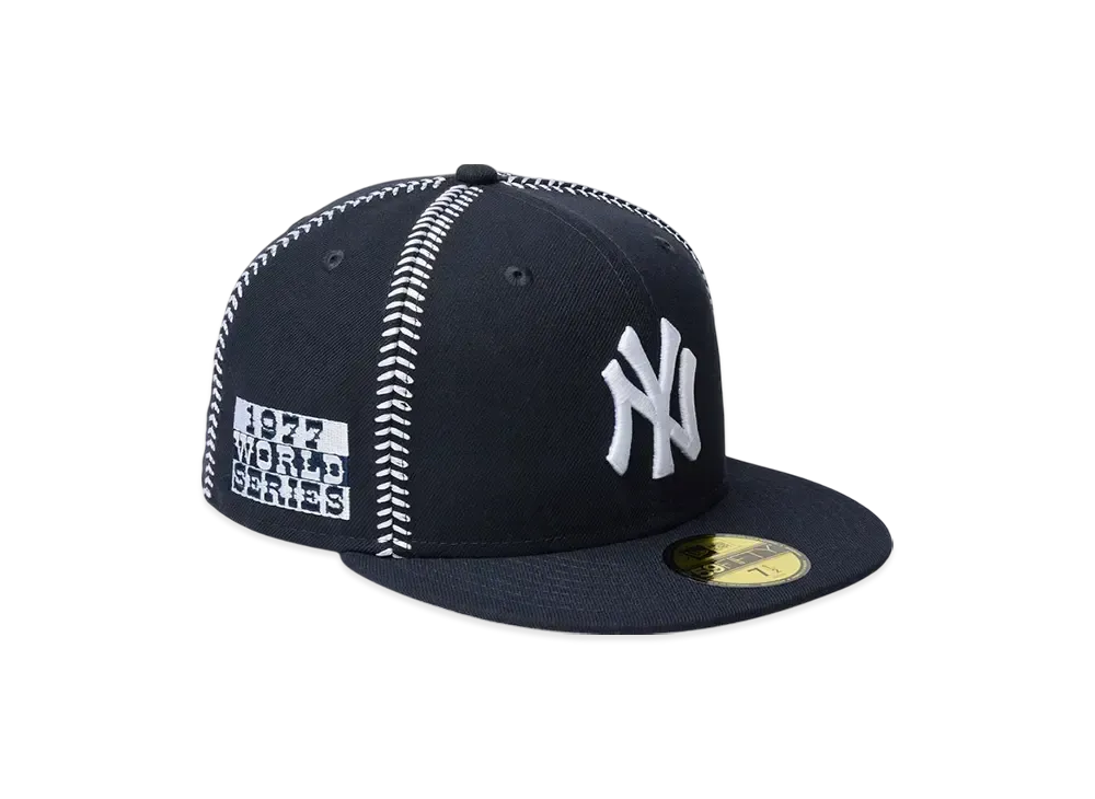 NEW ERA 59Fifty MLB Ball Stitch New York Yankees "Navy"