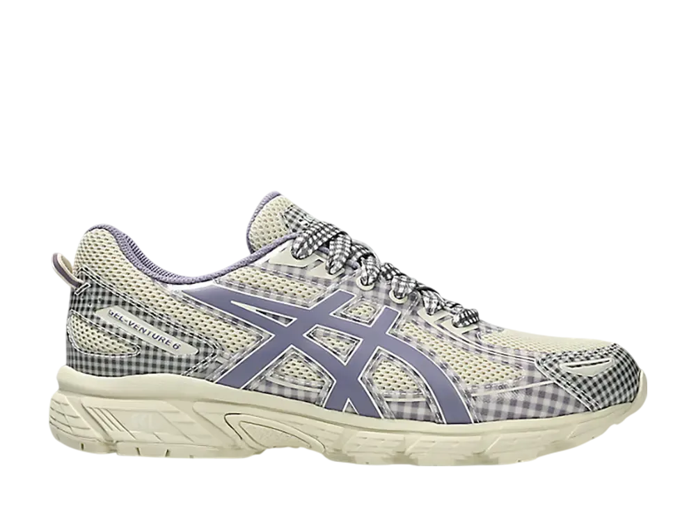 STORY mfg. × Asics Gel-Venture 6 "Vanilla/Violet Quartz"
