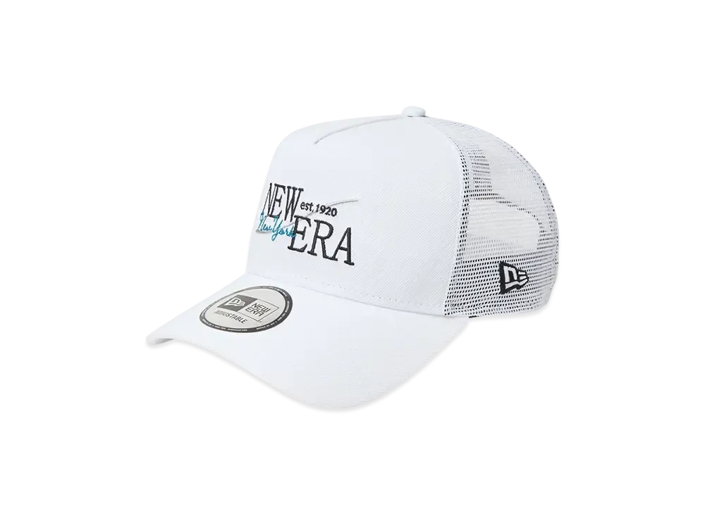 NEW 9Forty A-Frame Tracker Wind Logo "White"