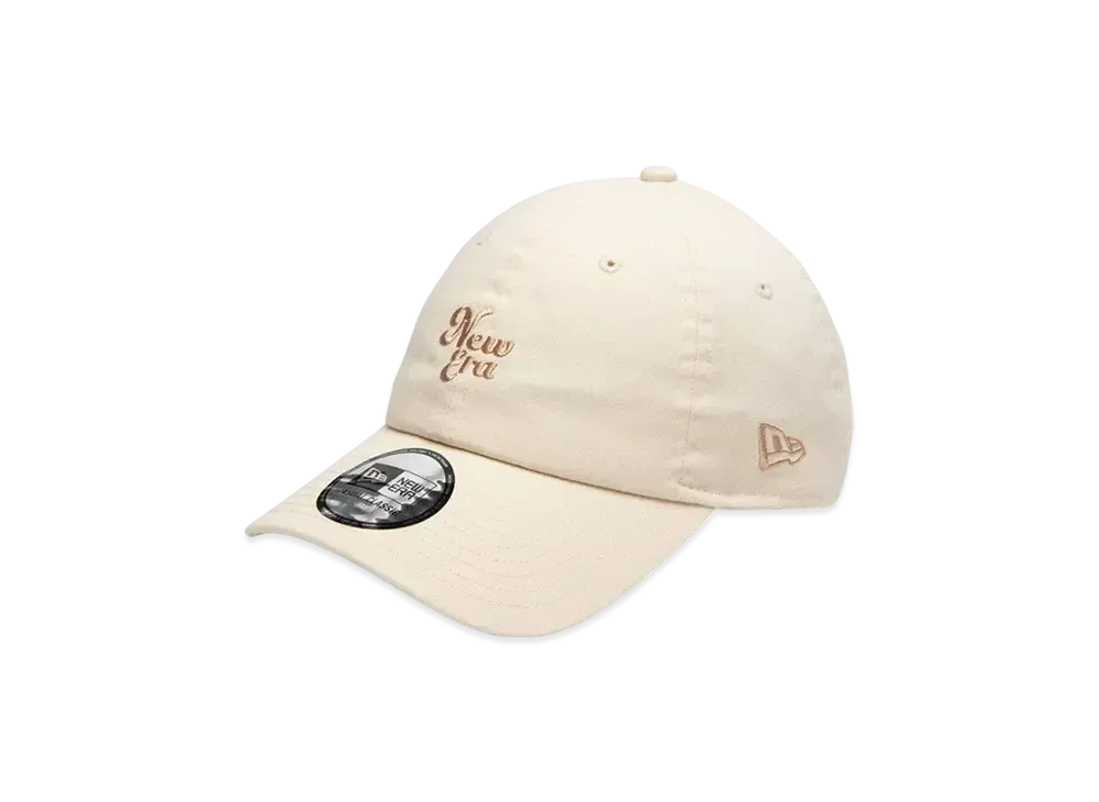 NEW ERA Casual Classic Strap Logo "Light Cream"