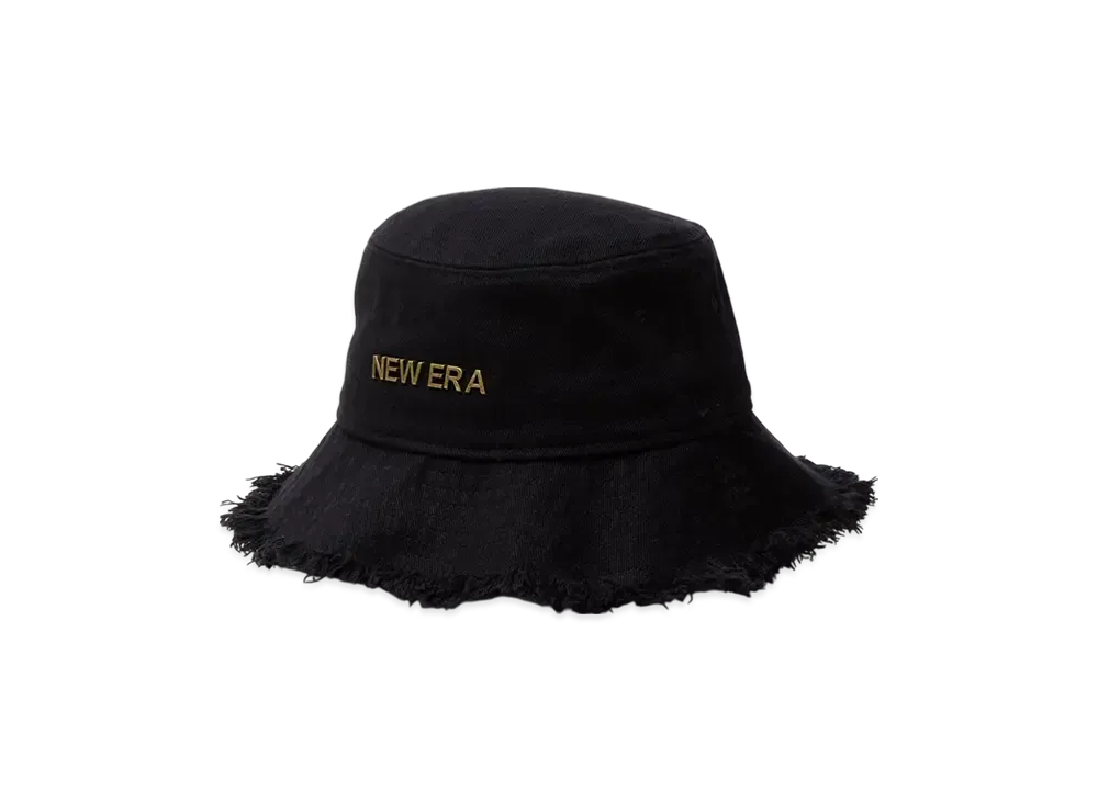 NEW ERA Bucket 01 Cut Off Metal Logo "Black"