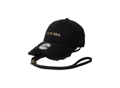 NEW ERA 9Twenty Cord Strap Cut Off Metal Logo "Black"