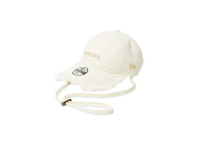 NEW ERA Youth 9Twenty Cord Strap Cut Off "Chrome White"