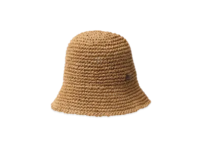NEW ERA Bucket 01 Sailor Brim Paper Crochet Hat "Beige"