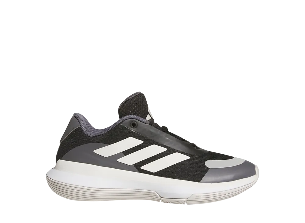 アディダス GS バスケットボール レジェンド ロー "コアブラック/オービットグレー/グレーストレータ" (キッズ)