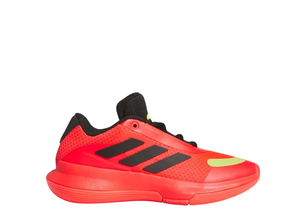 アディダス GS バスケットボール レジェンド ロー "ルシッドレッド/コアブラック/ルシッドレモン" (キッズ)