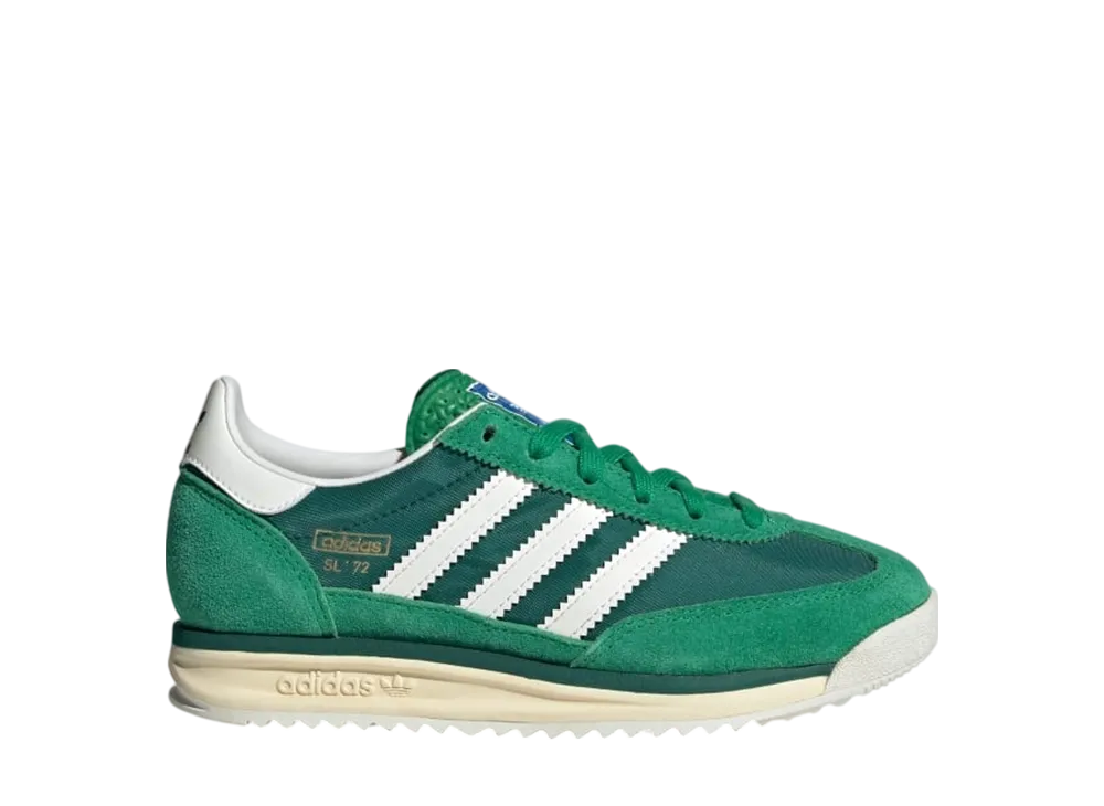 アディダスオリジナルス GS SL72 RS "グリーン/コアホワイト/カレッジグリーン" (キッズ)