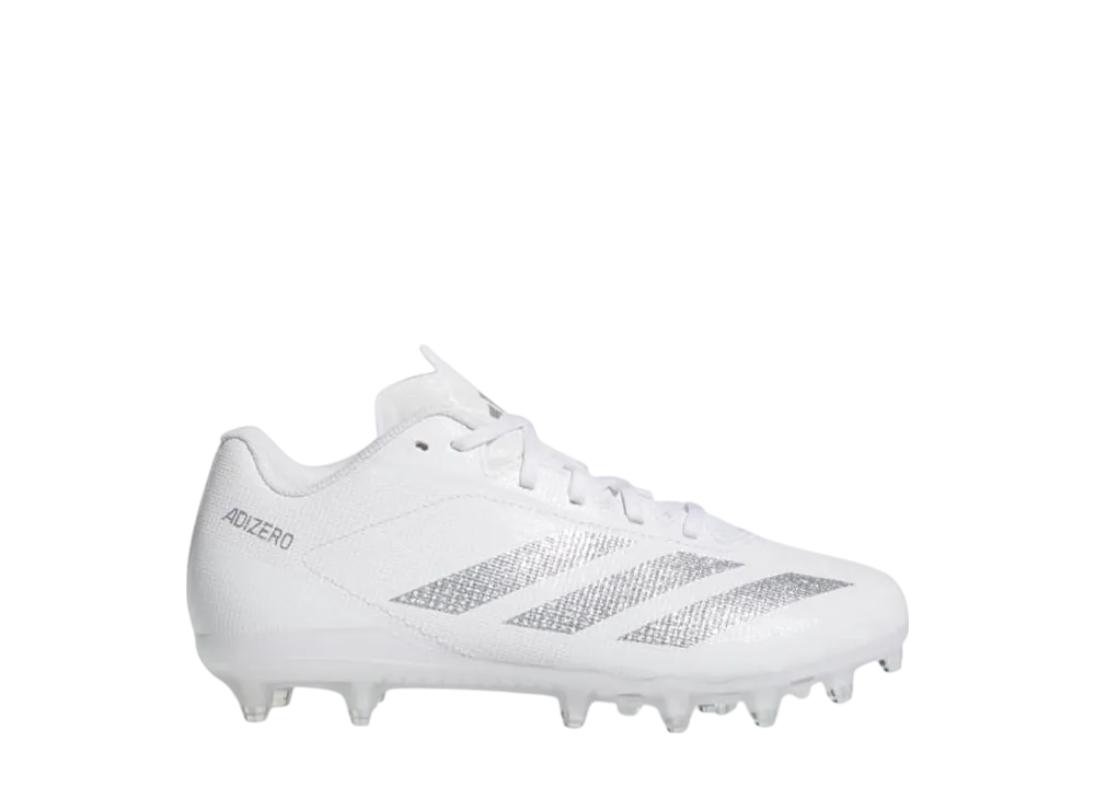 adidas PS Adizero Electric 2 Football Cleats "Cloud White/Silver Metallic"