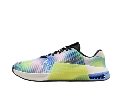 Nike Women's Metcon 9 SE "Black/Light Lemon Twist/Royal Pulse/Metallic Silver"