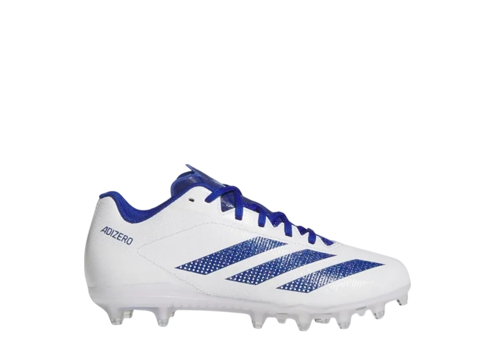 adidas PS Adizero Electric 2 Football Cleats "Cloud White/Royal Blue"