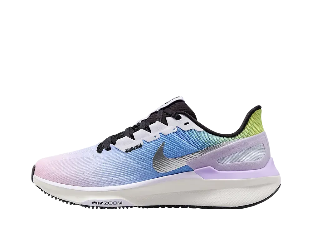 ナイキ ウィメンズ ストラクチャー25 SE "アメシストティント/ブラック/ライトレモンツイスト/メタリックゴールド"