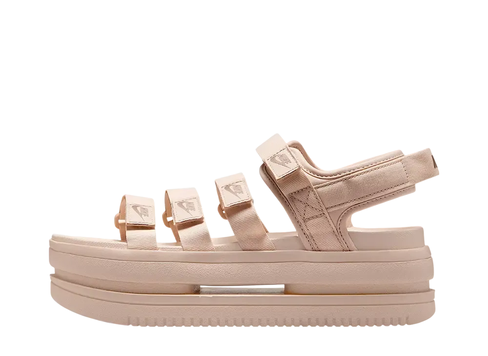 ナイキ ウィメンズ アイコンクラシック サンダル "サンドドリフト/ミンクブラウン/ヘンプ"