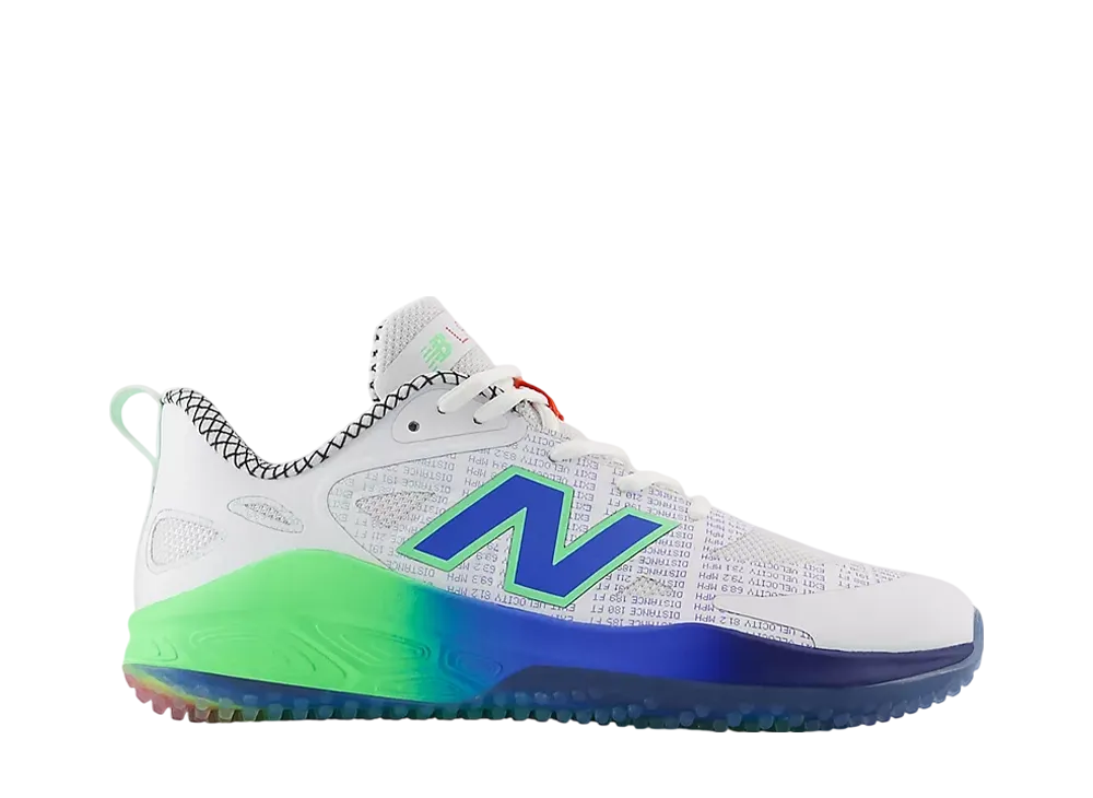 New Balance Women's Velo V4 Turf Trainer Lab Work "White/Bright Lapis"