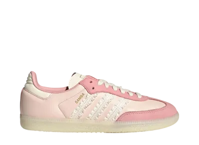 adidas Women's Samba "Ruffle Stripes/Wonder Mauve"