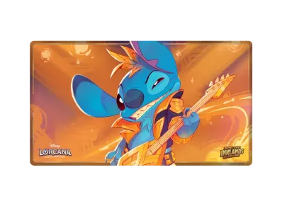 Disney Lorcana Japanese Ver. Set Championship Random Prize Playmat Stitch - Rock Star