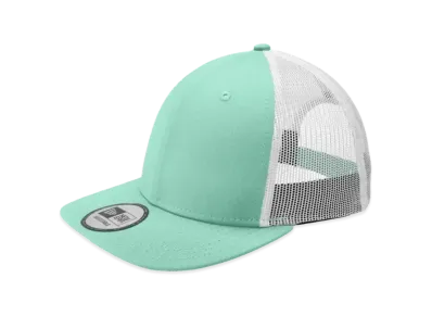 NEW ERA NE207 Snapback Low Profile Trucker Cap "Mint White"