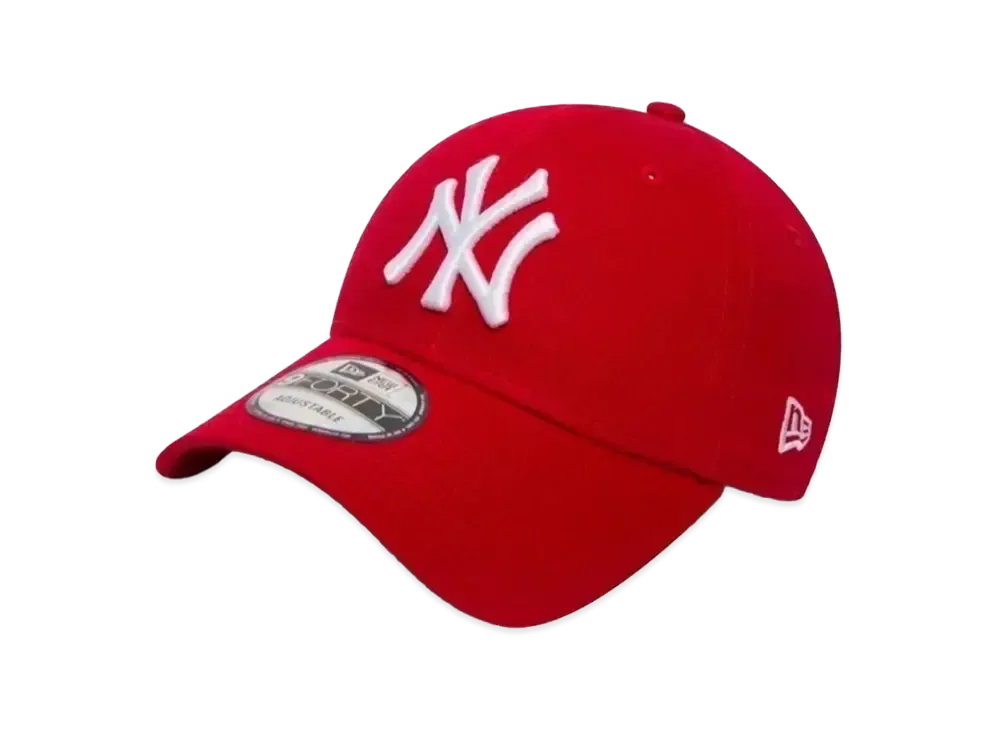 NEW ERA LA NYY 940 9FORTY League Basic Cap "NY Red"