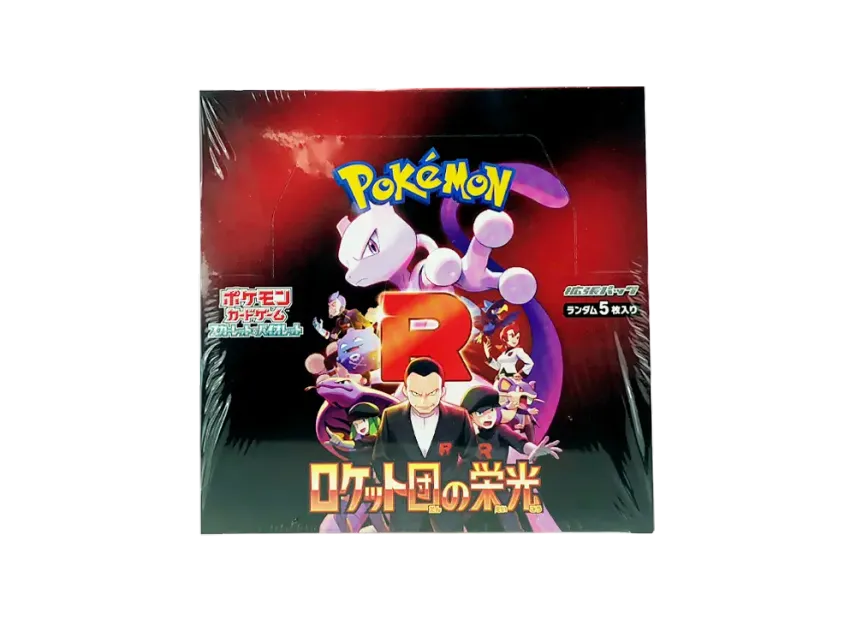 Pokémon Card Game Scarlet & Violet Glory of Team Rocket Box