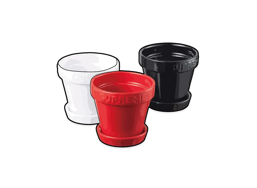 Supreme Mini Planters (Set of 3) "Multi"