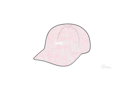 Supreme Cities Jacquard 6-Panel "Pink"