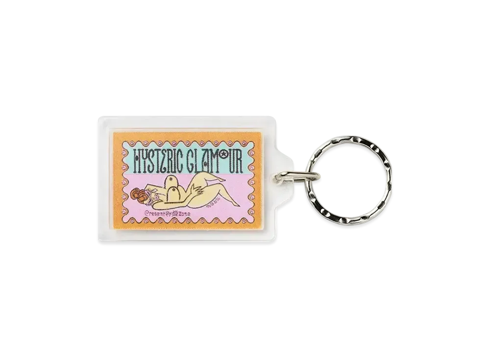 HYSTERIC GLAMOUR Parco Special Order/Miss Hysteric Keychain "Multi"