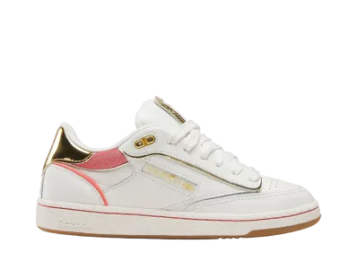 Angel Reese × Reebok Club C Bulc "Chalk/Sunset Coral/Chalk"