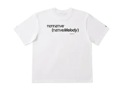nonnative x ARTIST PROOF x FRGMT Native Melody SS T-Shirt "White"