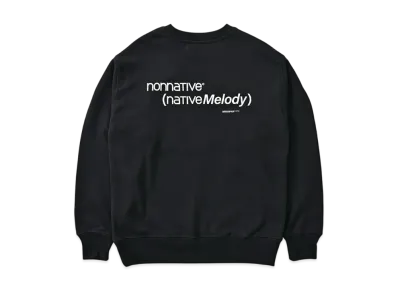 nonnative x ARTIST PROOF x FRGMT Native Melody LS Sweatshirt "Black"
