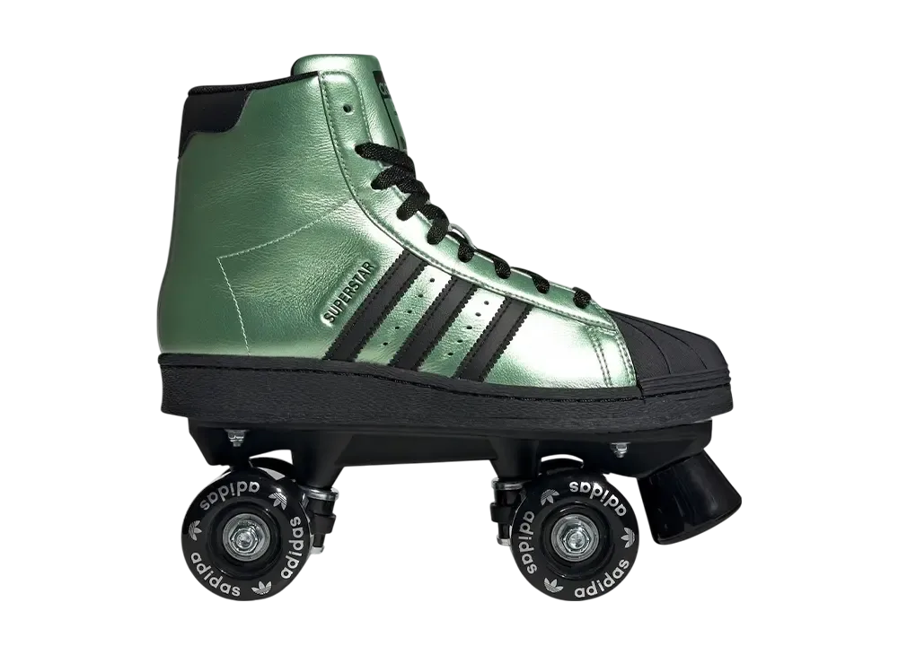 アディダスオリジナルス スパースター82 ローラースケート "メタリックグリーン"