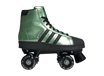 adidas Superstar 82 Roller Skates "Metallic Green"