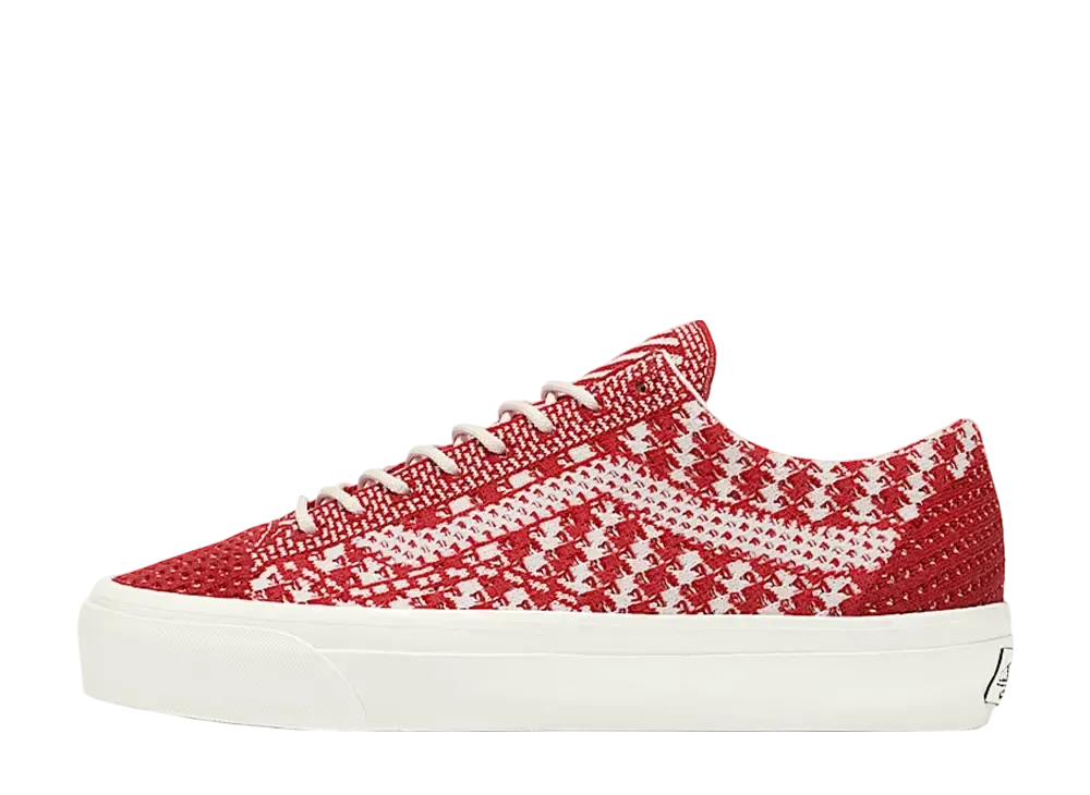 バンズ プレミアム オールドスクール ニット "チリペッパーレッド/ホワイト"