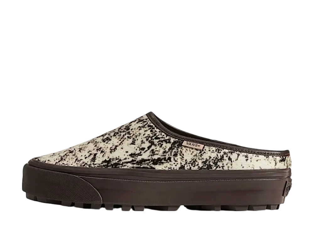 バンズ プレミアム ポニーヘア ミュール "チョコレートプラムブラウン"