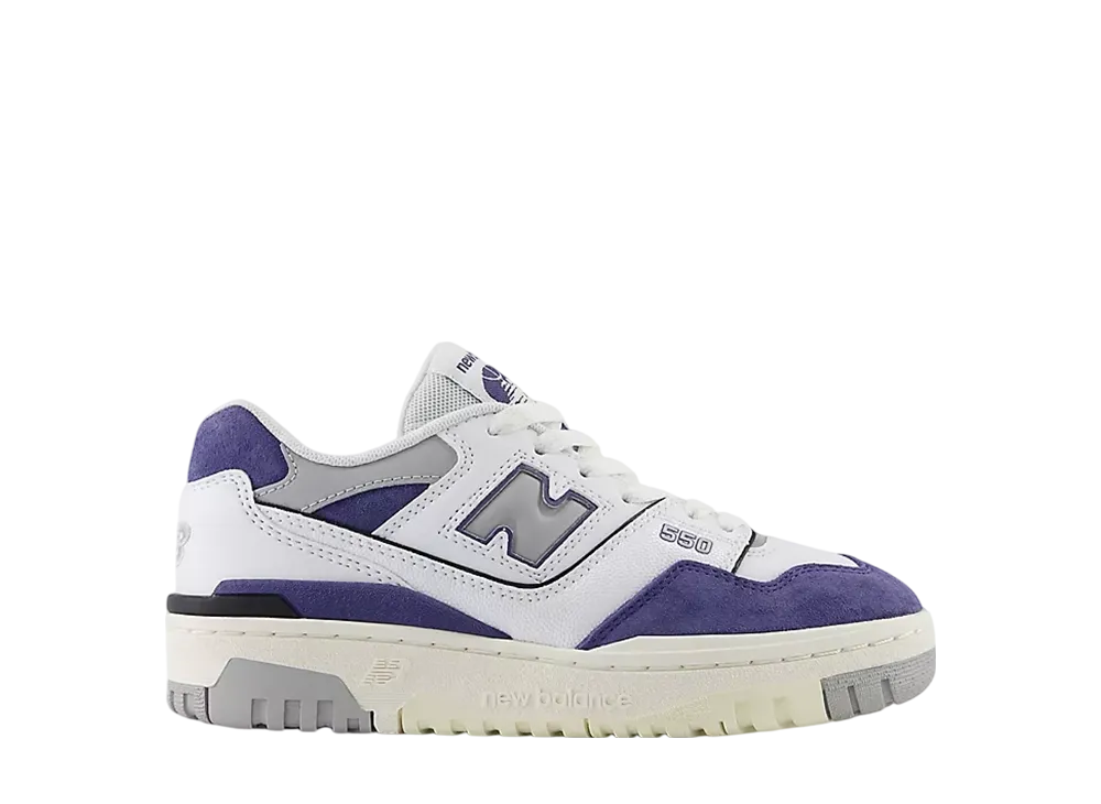 ニューバランス GS 550 "ホワイト/レインクラウド" (キッズ)