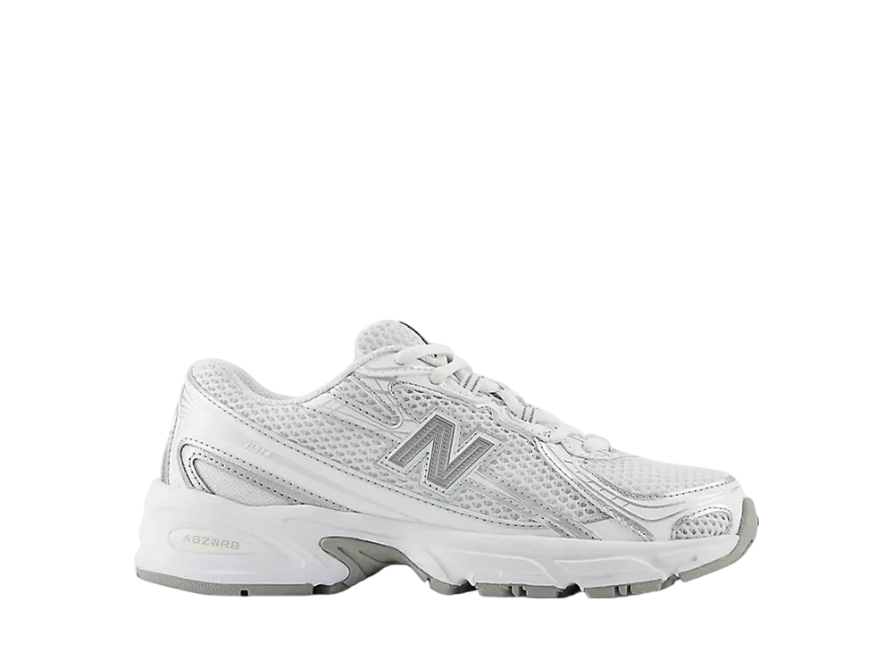 ニューバランス GS 740 "ホワイト/シルバーメタリック" (キッズ)