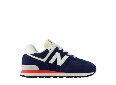 New Balance PS 574 "NB Navy/Blast Red"