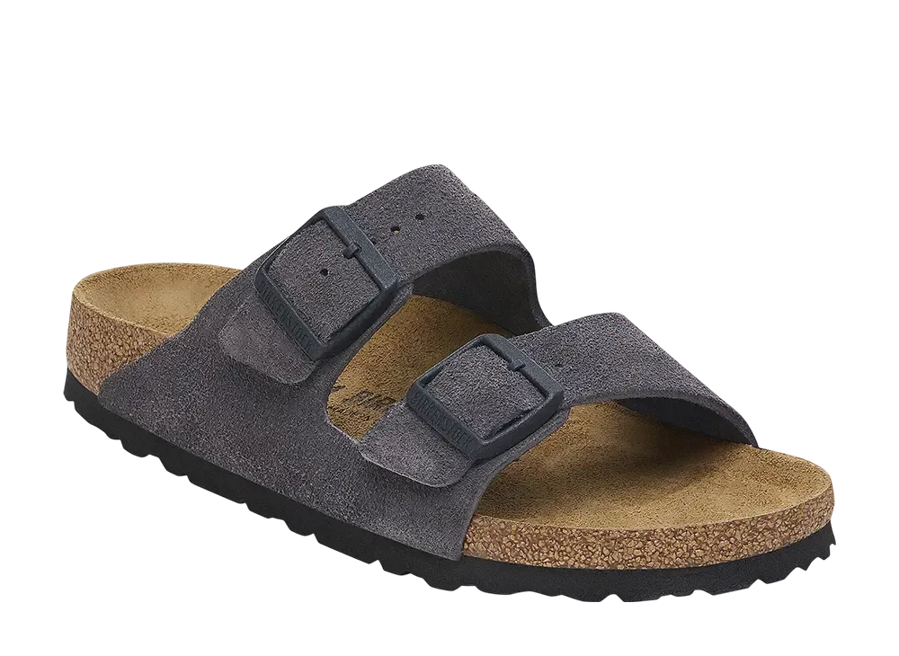 BIRKENSTOCK Arizona Suede Leather "Velvet Grey"