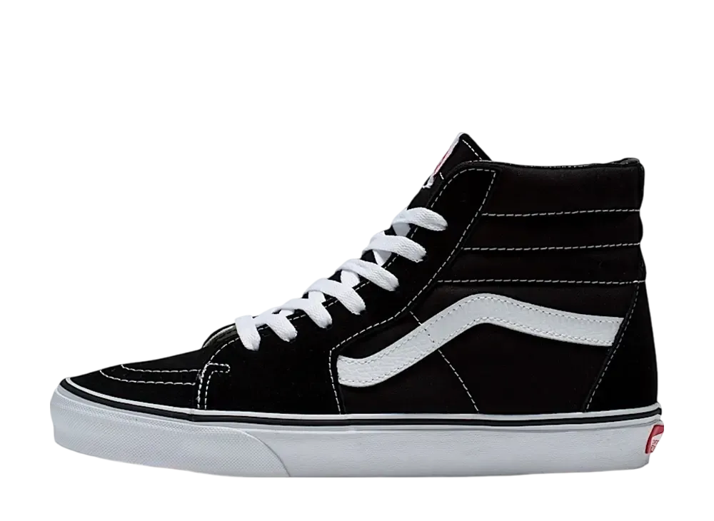 バンズ スケートハイ ワイド "ブラック/ホワイト"