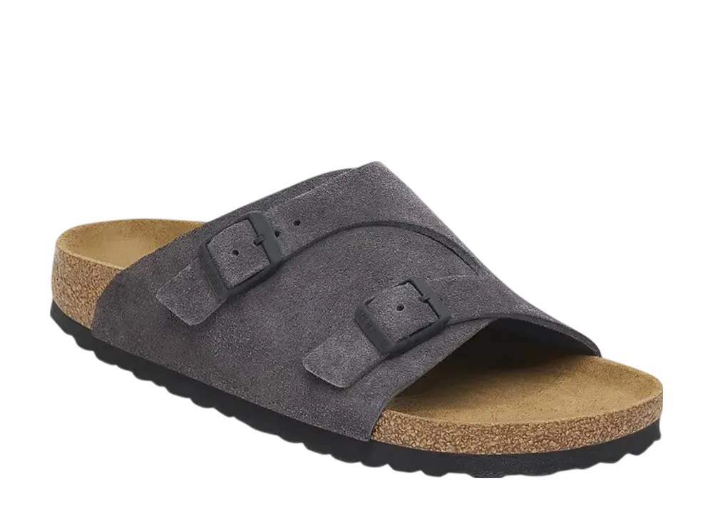BIRKENSTOCK Zurich Suede Leather "Velvet Grey"